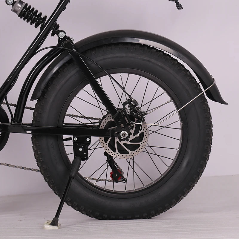 Adults 20inch 20*4.0 Beach Tire Hybrid Dirt Electric Mountain Bicycle 20inch Fat Tire Electric Bike 7 Sister Stars LLC