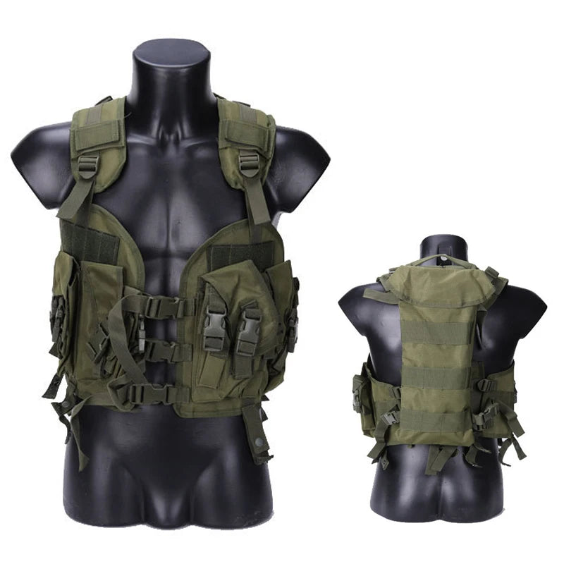 Hunting Airsoft Armor Vest Hunting Camouflage Vest Tactical Equipment Men Traning Combat Assault Vest
