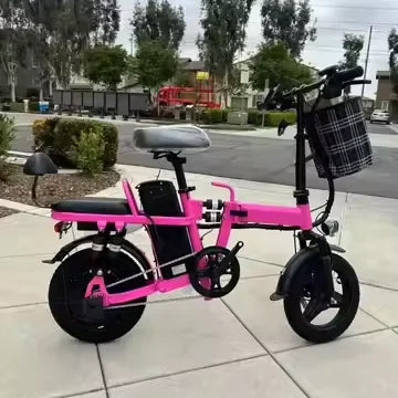 Free Shipping US Warehouse Ebike for 500W 14-inch Foldable Electric Scooter Electric Bicycle Available in Multiple Colours 7 Sister Stars LLC