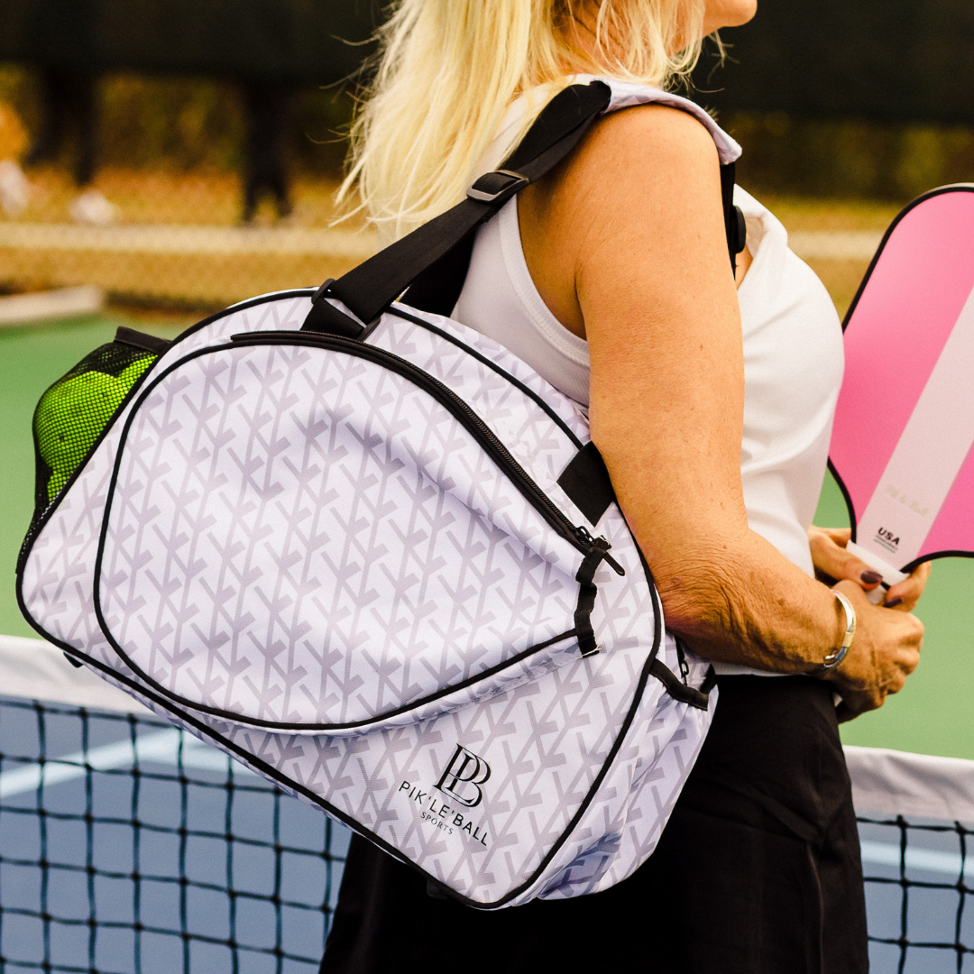Court Couture White Premium Women's Pickleball Bag