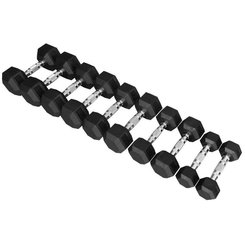 BalanceFrom 150 LB Dumbbell Set, Pair of 5, 10, 15, 20, 25 LBs, Multiple Packages 7 Sister Stars LLC