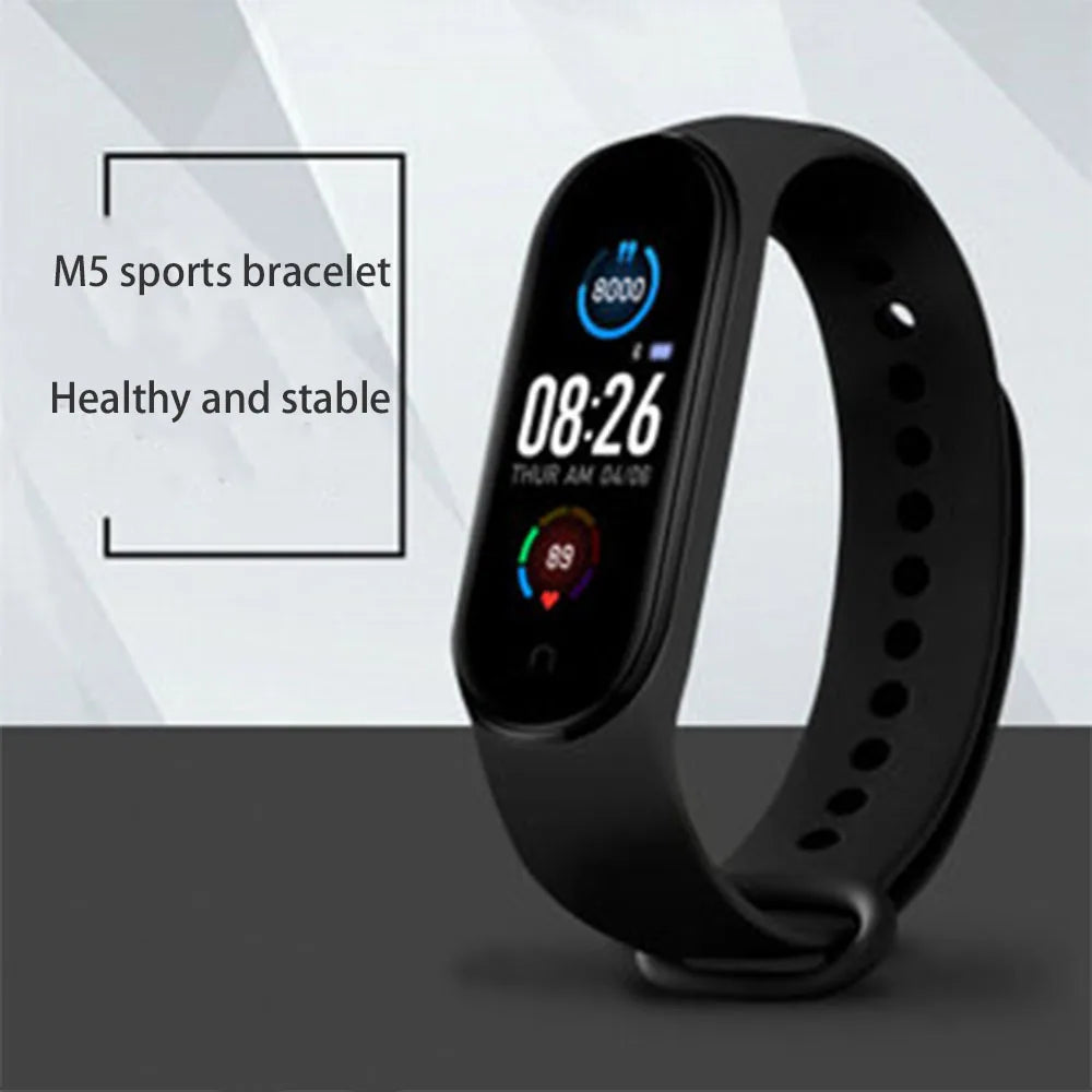 Watch Smart Bracele Mens Woman M5 Fitness Sport Wrist Pedometer Great Equipment For Monitor Computer Clock