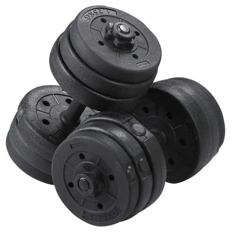 Alden Design 66 lb. Adjustable Dumbbell Free Weight Set, Black 7 Sister Stars LLC