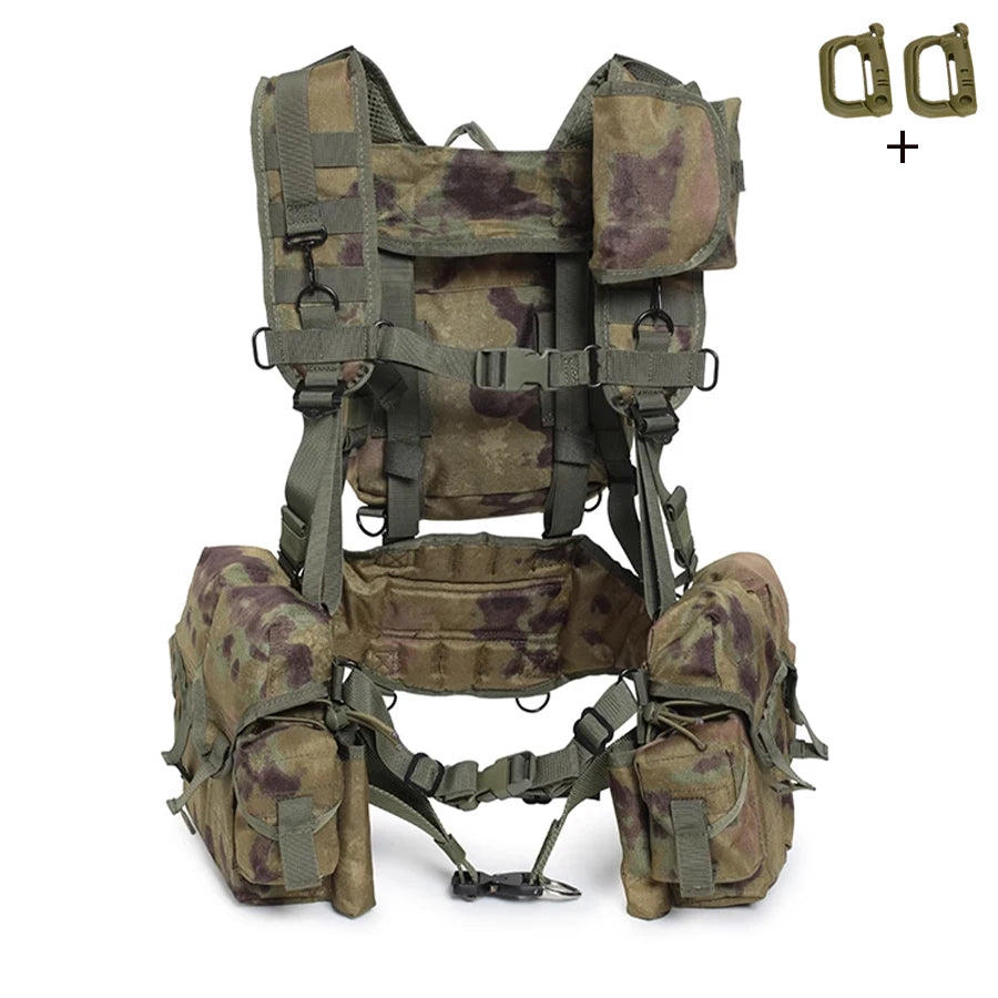 Russian outdoor hunting vest with quick drying suspension system, breathable and wear-resistant