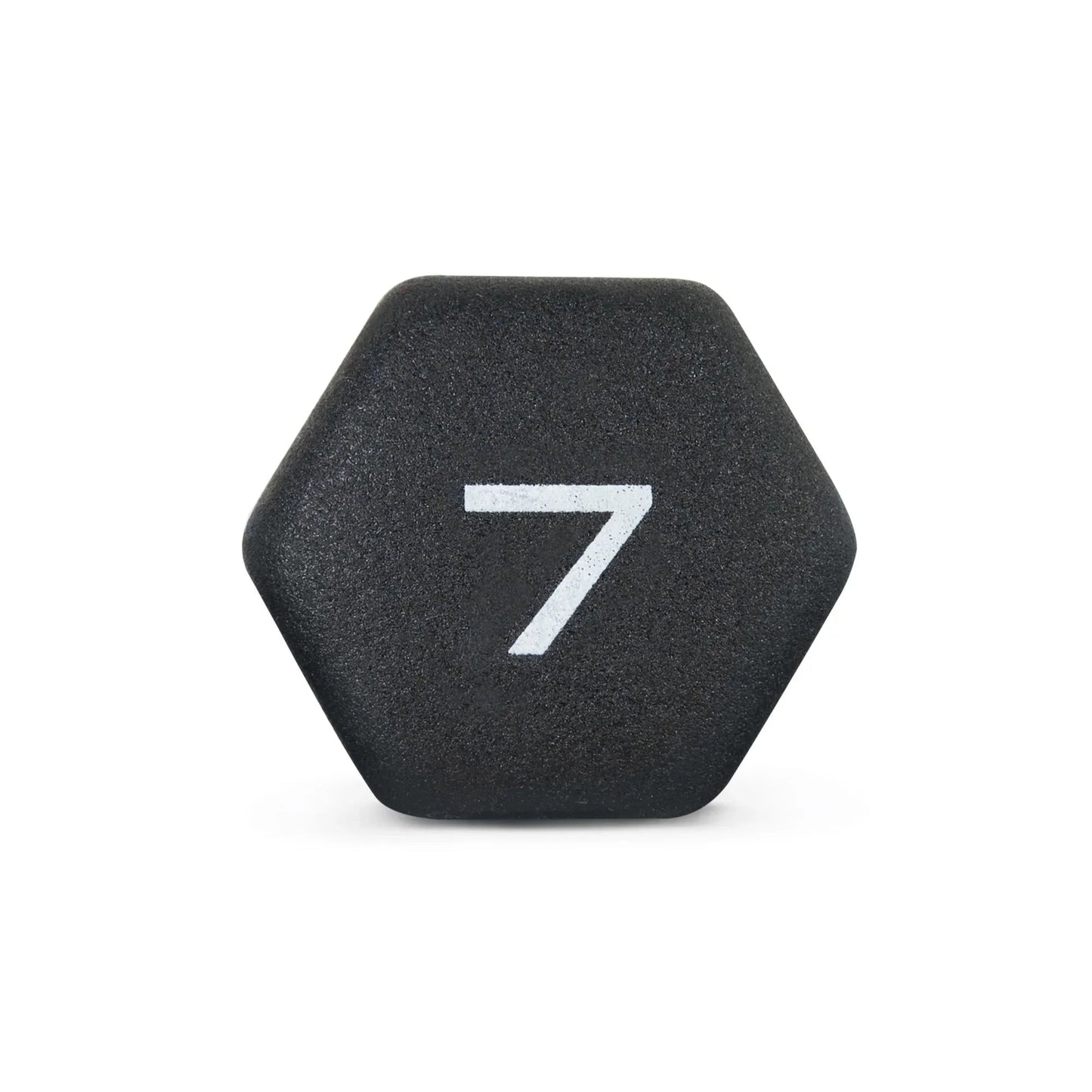 7lb Black Neoprene Dumbbell Pair, Non-Slip Grip Hand Weights for Womens Fitness, Home Gym & Strength Training 7 Sister Stars LLC