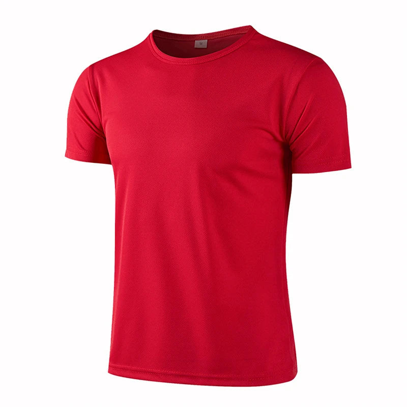 Men Women Quick Dry Short Sleeve Sport T Shirt Gym Jerseys Fitness Shirt Trainer Running T-Shirt Teenager Breathable Sportswears 7 Sister Stars LLC