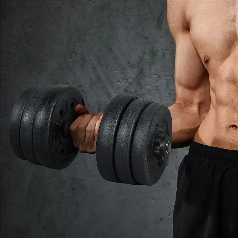 Alden Design 66 lb. Adjustable Dumbbell Free Weight Set, Black 7 Sister Stars LLC