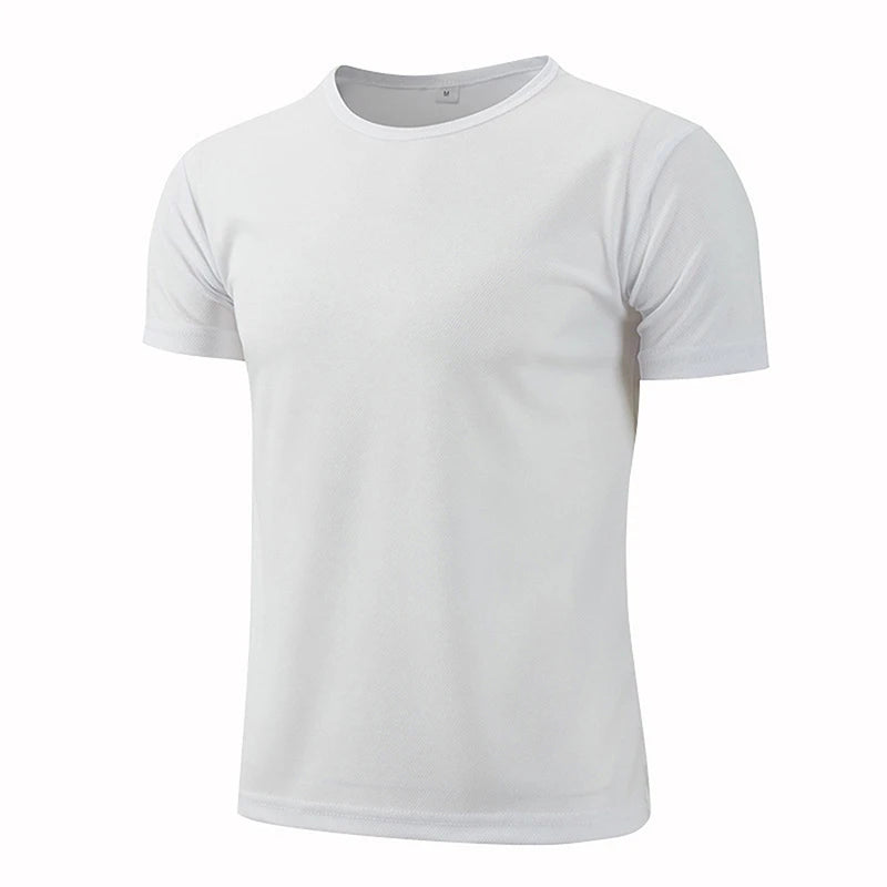 Men Women Quick Dry Short Sleeve Sport T Shirt Gym Jerseys Fitness Shirt Trainer Running T-Shirt Teenager Breathable Sportswears 7 Sister Stars LLC