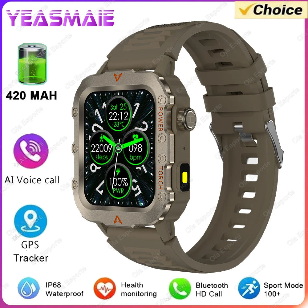 Outdoor Sport Smart Watch with Led Lighting Men Women Watches Fitness Track ECG+PGG Smart Watch