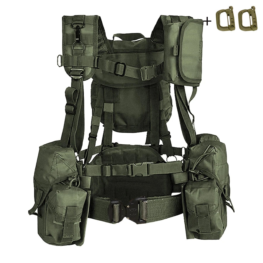 Russian outdoor hunting vest with quick drying suspension system, breathable and wear-resistant