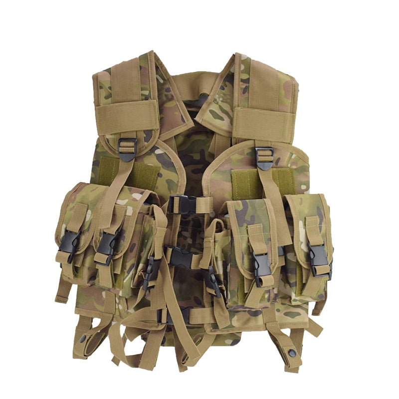 Hunting Airsoft Armor Vest Hunting Camouflage Vest Tactical Equipment Men Traning Combat Assault Vest