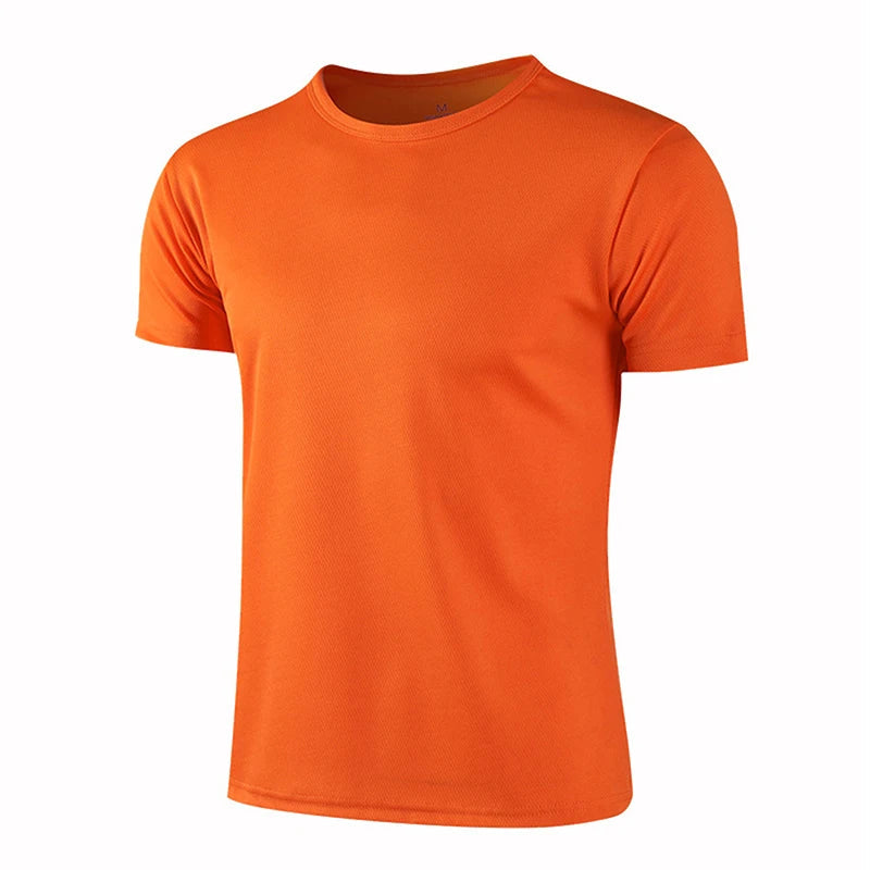 Men Women Quick Dry Short Sleeve Sport T Shirt Gym Jerseys Fitness Shirt Trainer Running T-Shirt Teenager Breathable Sportswears 7 Sister Stars LLC