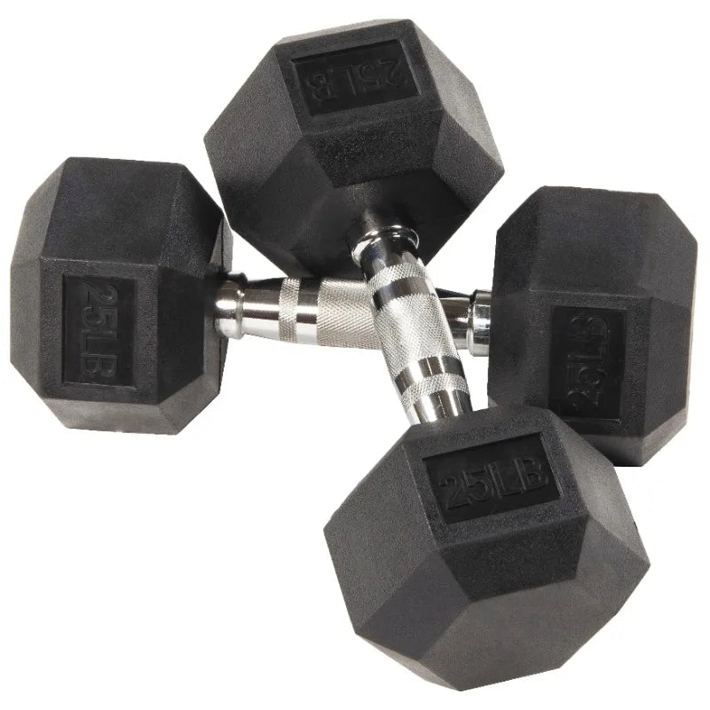 BalanceFrom 150 LB Dumbbell Set, Pair of 5, 10, 15, 20, 25 LBs, Multiple Packages 7 Sister Stars LLC