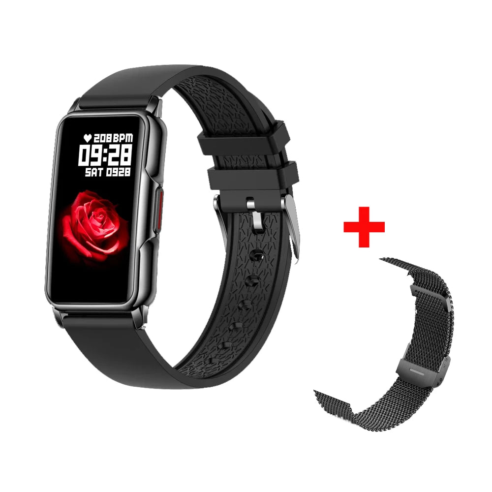Smart Watch For Men Women Sports Heart Rate Monitor Full Touch Screen Watchband Waterproof 2025 Smartwatch Music Weather Watches