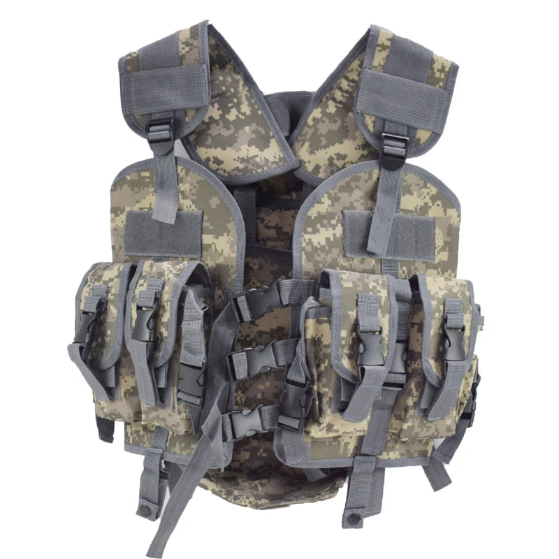Hunting Airsoft Armor Vest Hunting Camouflage Vest Tactical Equipment Men Traning Combat Assault Vest