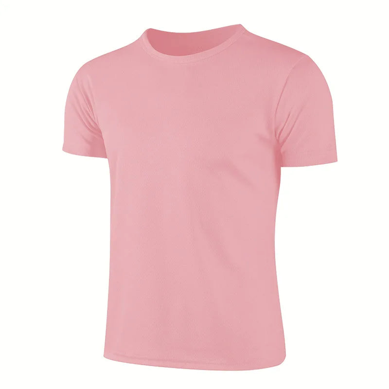 Men Women Quick Dry Short Sleeve Sport T Shirt Gym Jerseys Fitness Shirt Trainer Running T-Shirt Teenager Breathable Sportswears 7 Sister Stars LLC