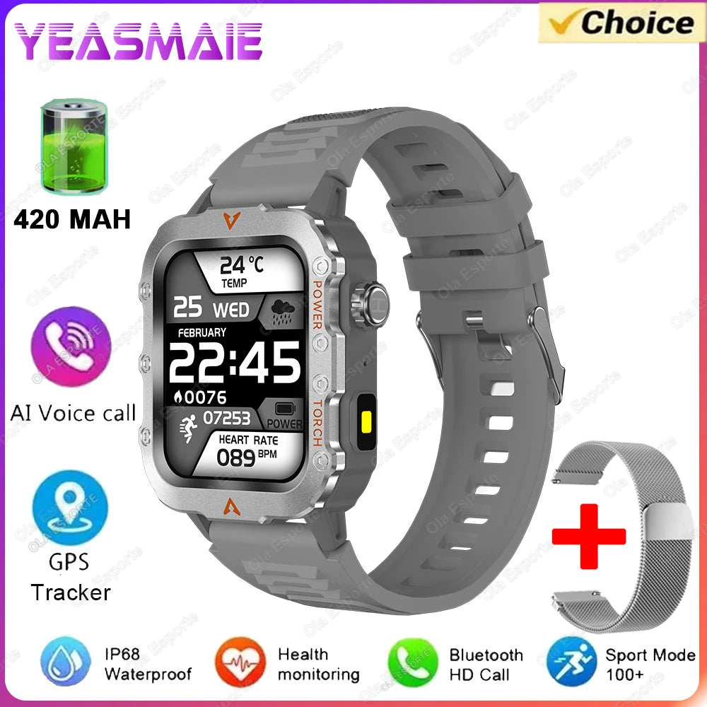 Outdoor Sport Smart Watch with Led Lighting Men Women Watches Fitness Track ECG+PGG Smart Watch