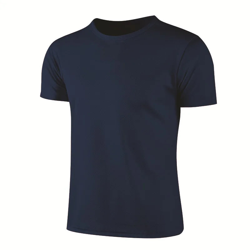 Men Women Quick Dry Short Sleeve Sport T Shirt Gym Jerseys Fitness Shirt Trainer Running T-Shirt Teenager Breathable Sportswears 7 Sister Stars LLC