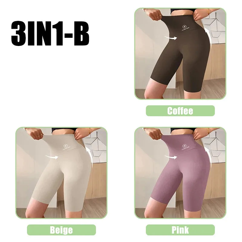 M-XL Women Shorts Sports Shorts For Women New Cycling Jogging Fitness High Waist Push Up Gym shorts Leggings Yoga Clothing 7 Sister Stars LLC