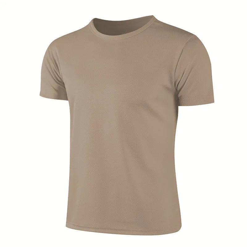 Men Women Quick Dry Short Sleeve Sport T Shirt Gym Jerseys Fitness Shirt Trainer Running T-Shirt Teenager Breathable Sportswears 7 Sister Stars LLC