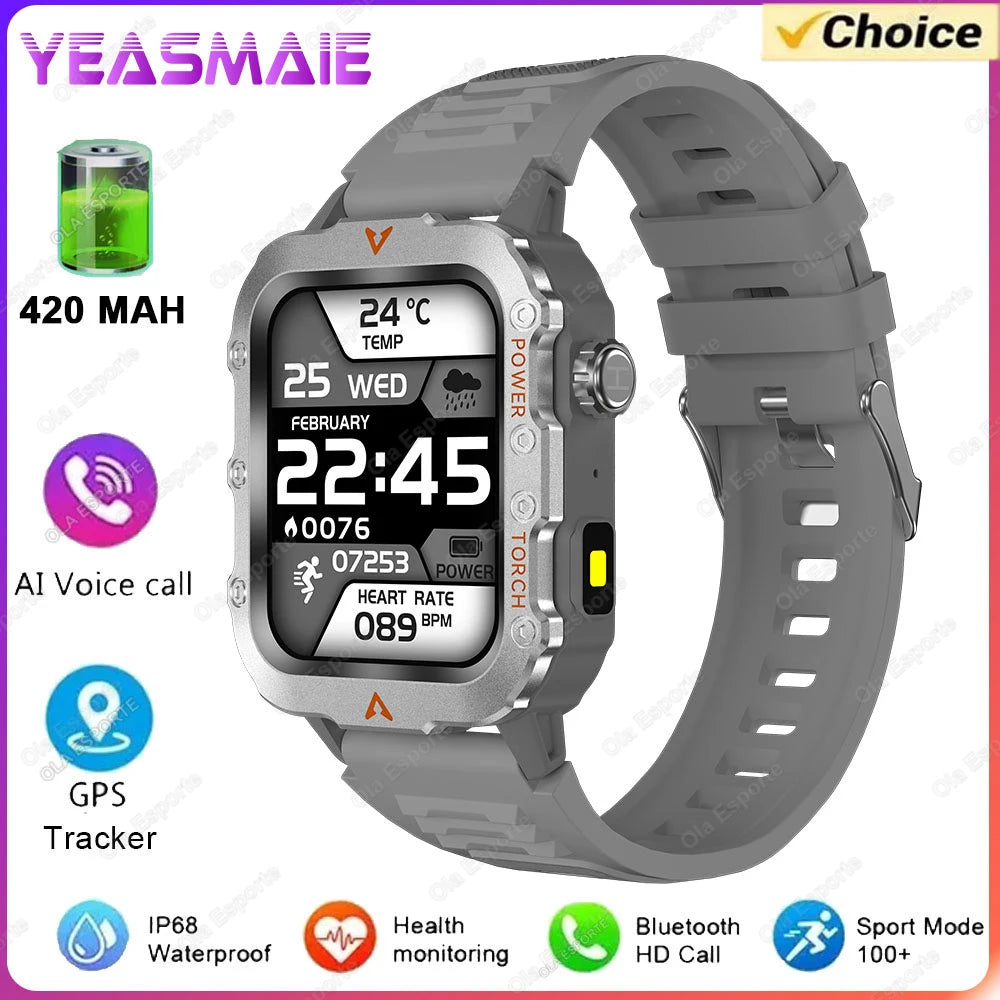 Outdoor Sport Smart Watch with Led Lighting Men Women Watches Fitness Track ECG+PGG Smart Watch