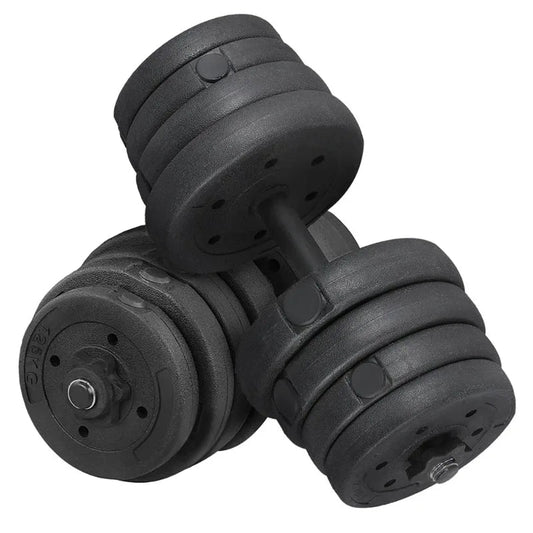 Alden Design 66 lb. Adjustable Dumbbell Free Weight Set, Black 7 Sister Stars LLC