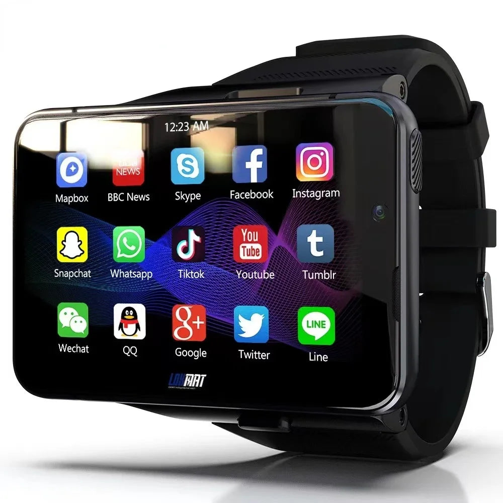 2025 APPLLP MAX Smart Watch GPS 4G WIFI Watches 2.88 Inch Touch Screen Sports Dual Camera Gaming Watch for Men Women