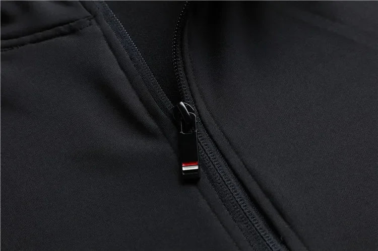 New Winter Autumn Hoodies Sport Shirt Men Hat Zipper Running Jackets Fitness Gym Sports Clothing Sport Top Men's Sportswear 2022