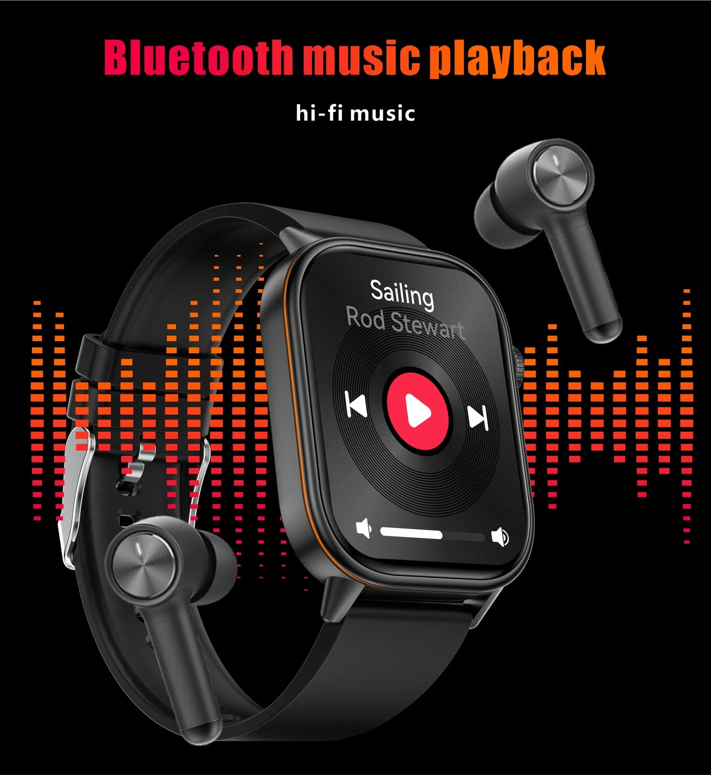 2025 New Built-in GPS Outdoor Smart Watch 2.01''HD Screen178+sports  Health Monitoring Bluetooth Call lP68 Waterproof Smartwatch