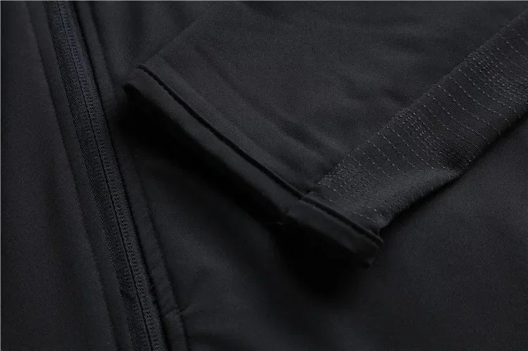 New Winter Autumn Hoodies Sport Shirt Men Hat Zipper Running Jackets Fitness Gym Sports Clothing Sport Top Men's Sportswear 2022 7 Sister Stars LLC