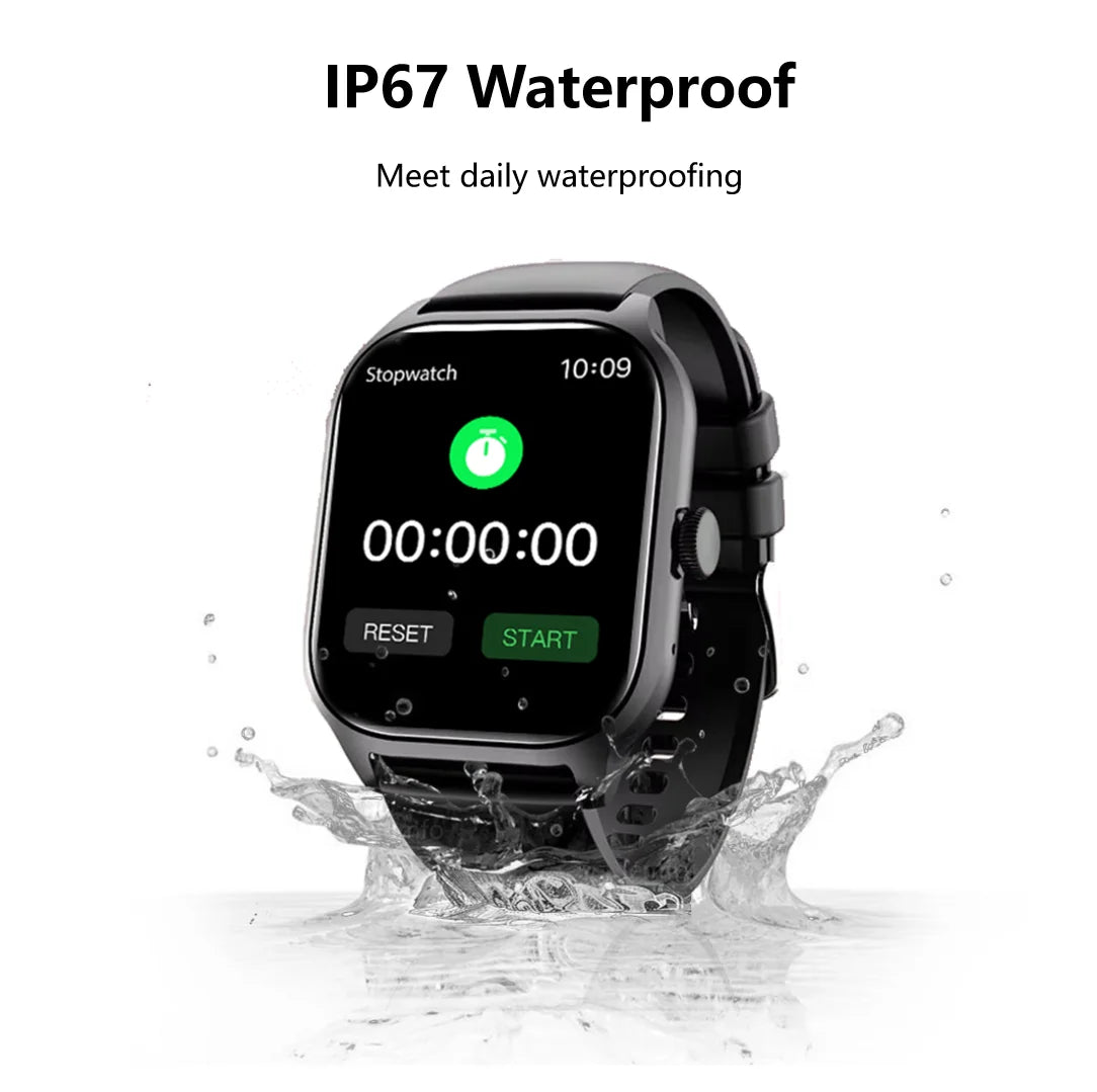 Smart Watches For Man Woman Bluetooth Call Music Fitness Tracker Sport With Waterproof Pedometer Information Alerts Smartwatch
