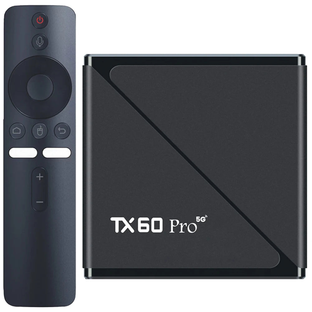 Android 16.0 TV Box TX60 PRO 16+256GB 4K HDR10+ Allwinner H313 WiFi 6 BT 5.0 Voice Remote high quality Home Theater Media Player
