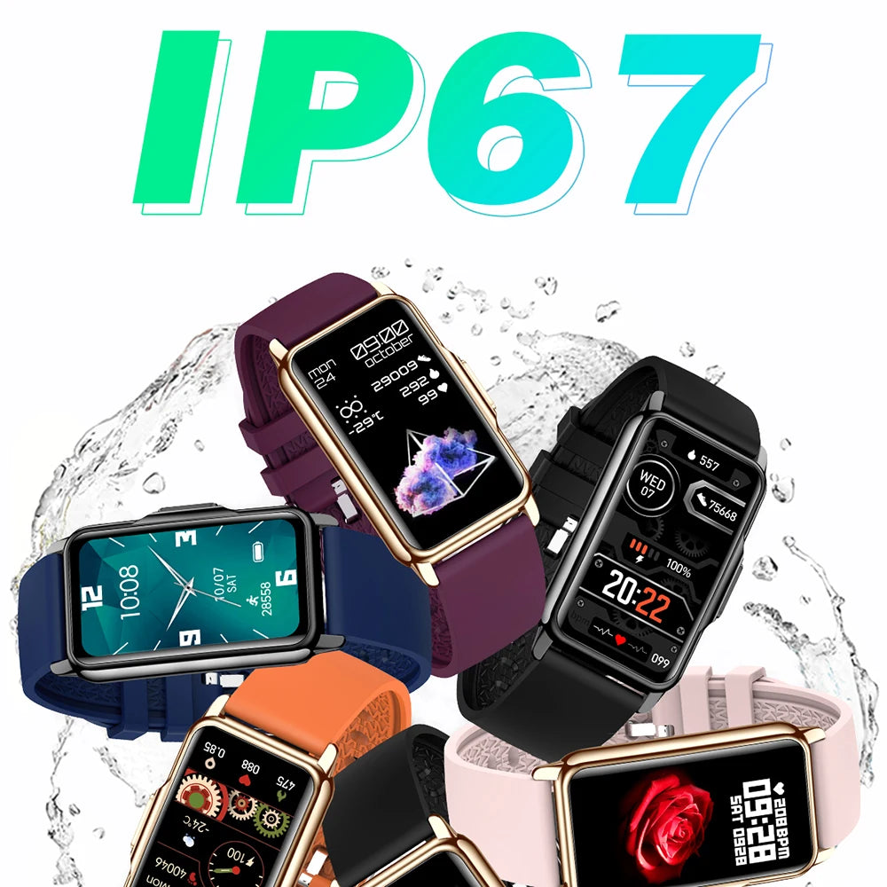 Smart Watch For Men Women Sports Heart Rate Monitor Full Touch Screen Watchband Waterproof 2025 Smartwatch Music Weather Watches