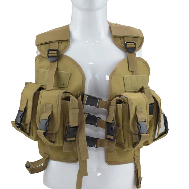 Hunting Airsoft Armor Vest Hunting Camouflage Vest Tactical Equipment Men Traning Combat Assault Vest