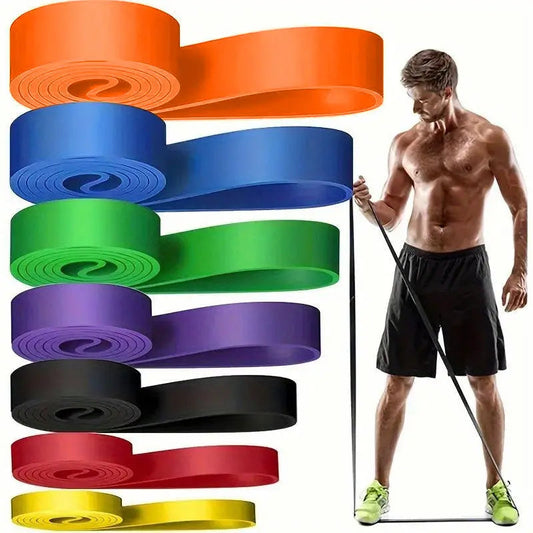 Premium Durable Resistance Band for High-Intensity Pilates, Fitness, and Sculpting Workouts. Heavy Duty Elastic Sports Belt for 7 Sister Stars LLC