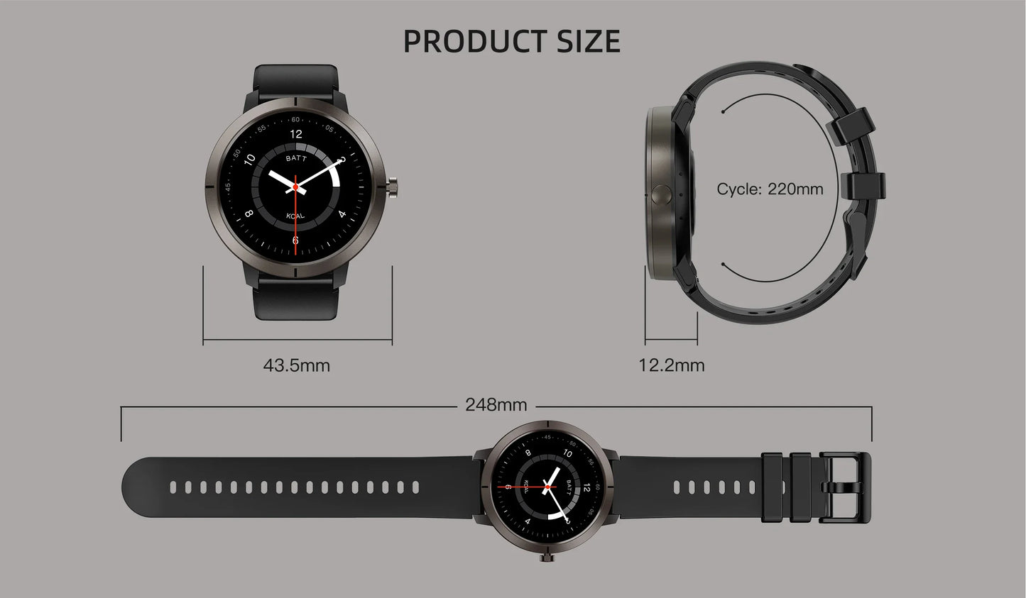 2025 New GPS Sports Smart Watch 1.32 inch AMOLED 5ATM Waterproof Outdoor Watch 360mAh Battery call Smarwatch For Men And Women