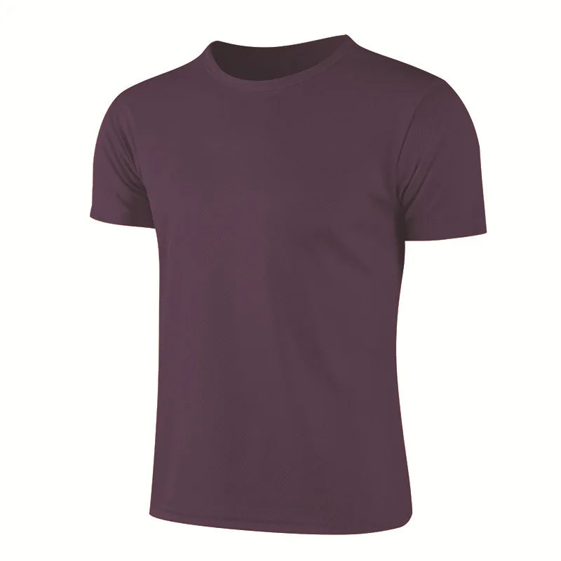 Men Women Quick Dry Short Sleeve Sport T Shirt Gym Jerseys Fitness Shirt Trainer Running T-Shirt Teenager Breathable Sportswears 7 Sister Stars LLC
