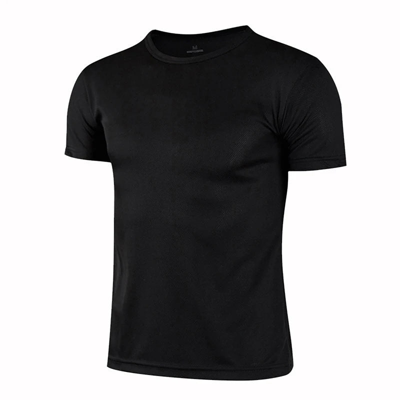 Men Women Quick Dry Short Sleeve Sport T Shirt Gym Jerseys Fitness Shirt Trainer Running T-Shirt Teenager Breathable Sportswears 7 Sister Stars LLC