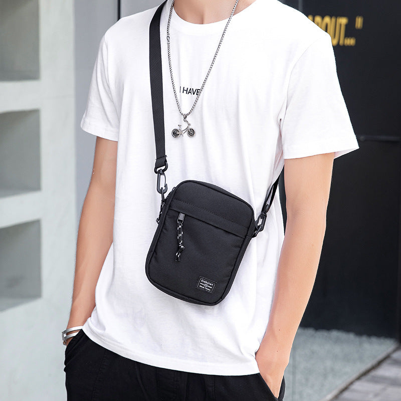 Men's Small Bag, Small Shoulder, Mini Small Bag, Small Shoulder Bag, Trendy Brand Diagonal Small Backpack, Light Boy Messenger Bag 7 Sister Stars LLC