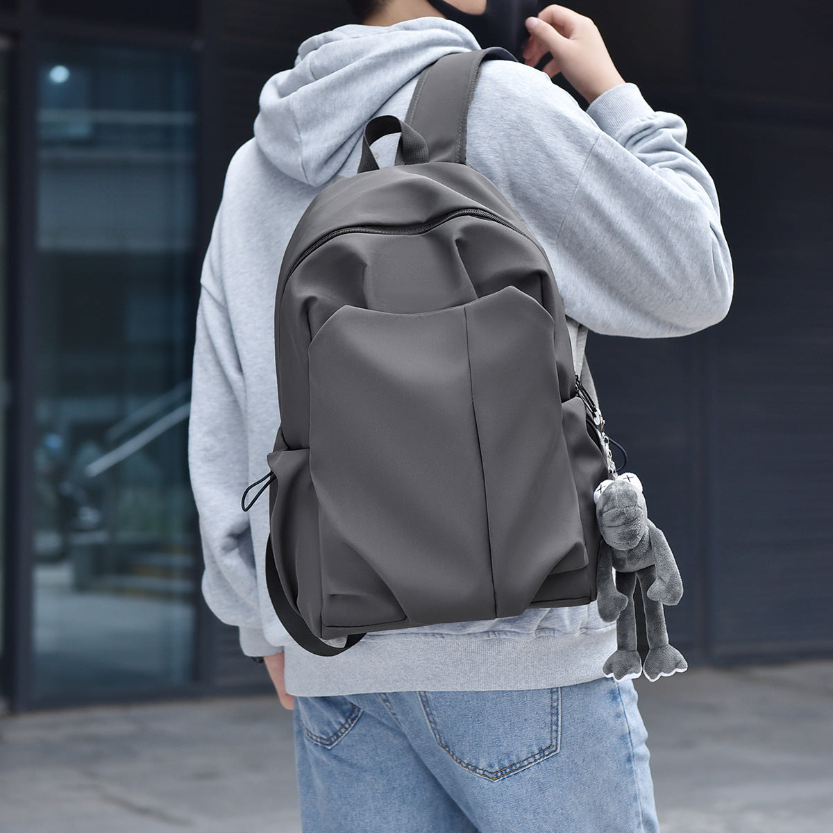 Casual Simple Large Capacity Men's Japanese Fashion Trendy Backpack 7 Sister Stars LLC